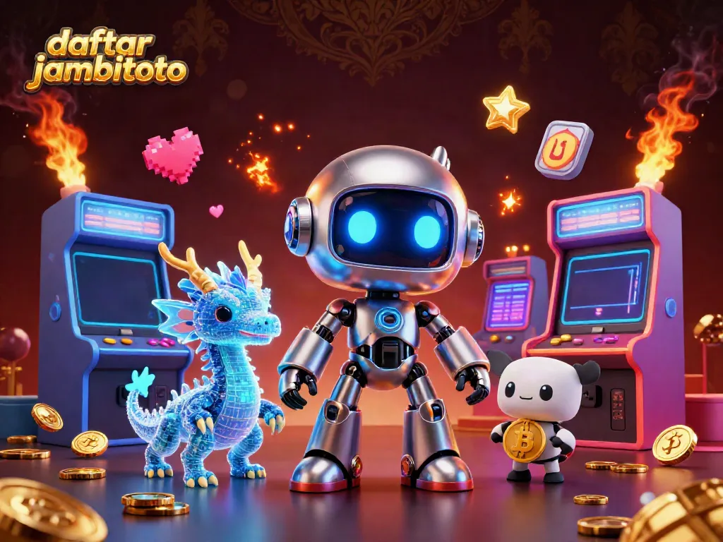 Experience thrilling gameplay with daftar jambitoto amidst vibrant casino elements.