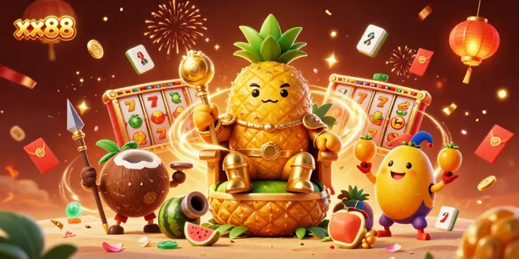 Experience exciting gameplay at xx88 with vibrant casino elements and dynamic characters.