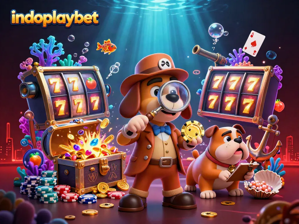 Gali kemenangan dengan indoplaybet sambil menangkap petunjuk permainan slot di bawah laut.