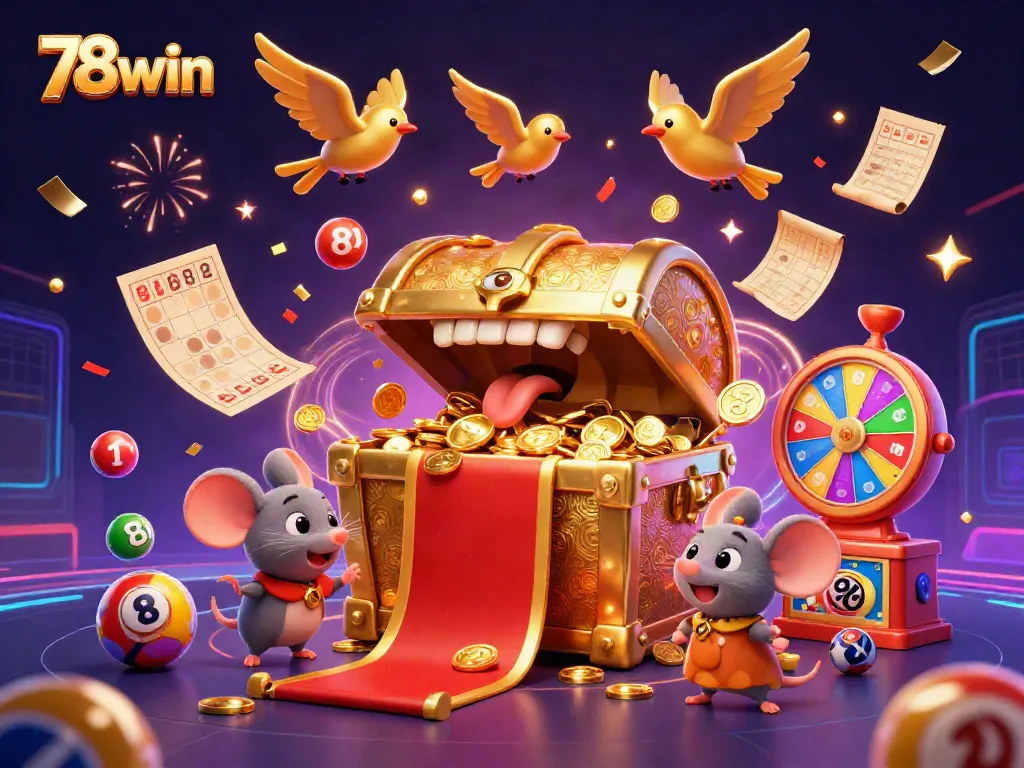 78win showcases an exciting online gaming adventure with vibrant casino visuals and dynamic elements.