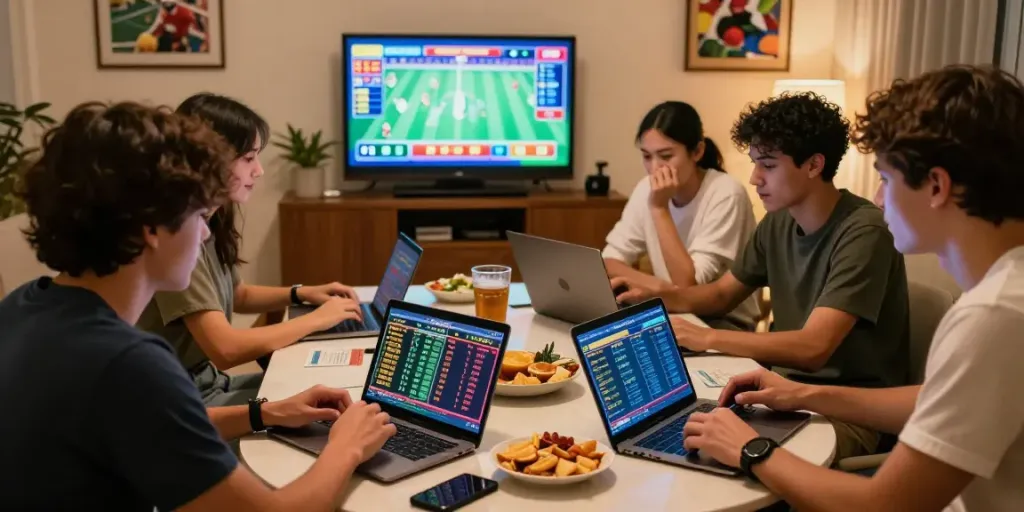 Experience Togel excitement with friends at https://totobet.net/, showcasing online betting and camaraderie.